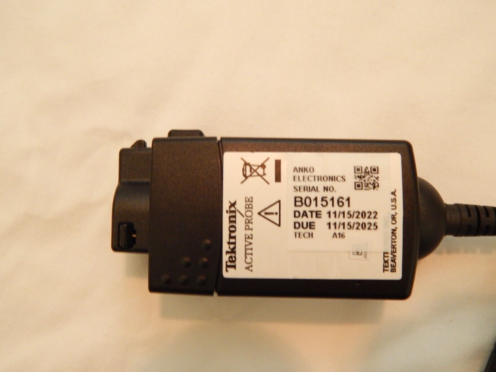 Tektronix TDP3500 Oscilloscope 3.5 GHz Differential Probe,NIST cal'd, 2 stock Tektronix TDP3500 Oscilloscope 3.5 GHz Differential Probe,NIST cal'd, 2 stock